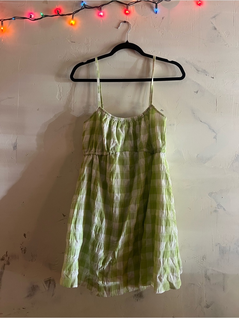 Nasty Gal Babydoll Picnic Tank Dress